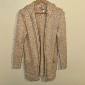 ASHLEY by 26 International Knitted With Love Womens Open Front Cardigan Size L